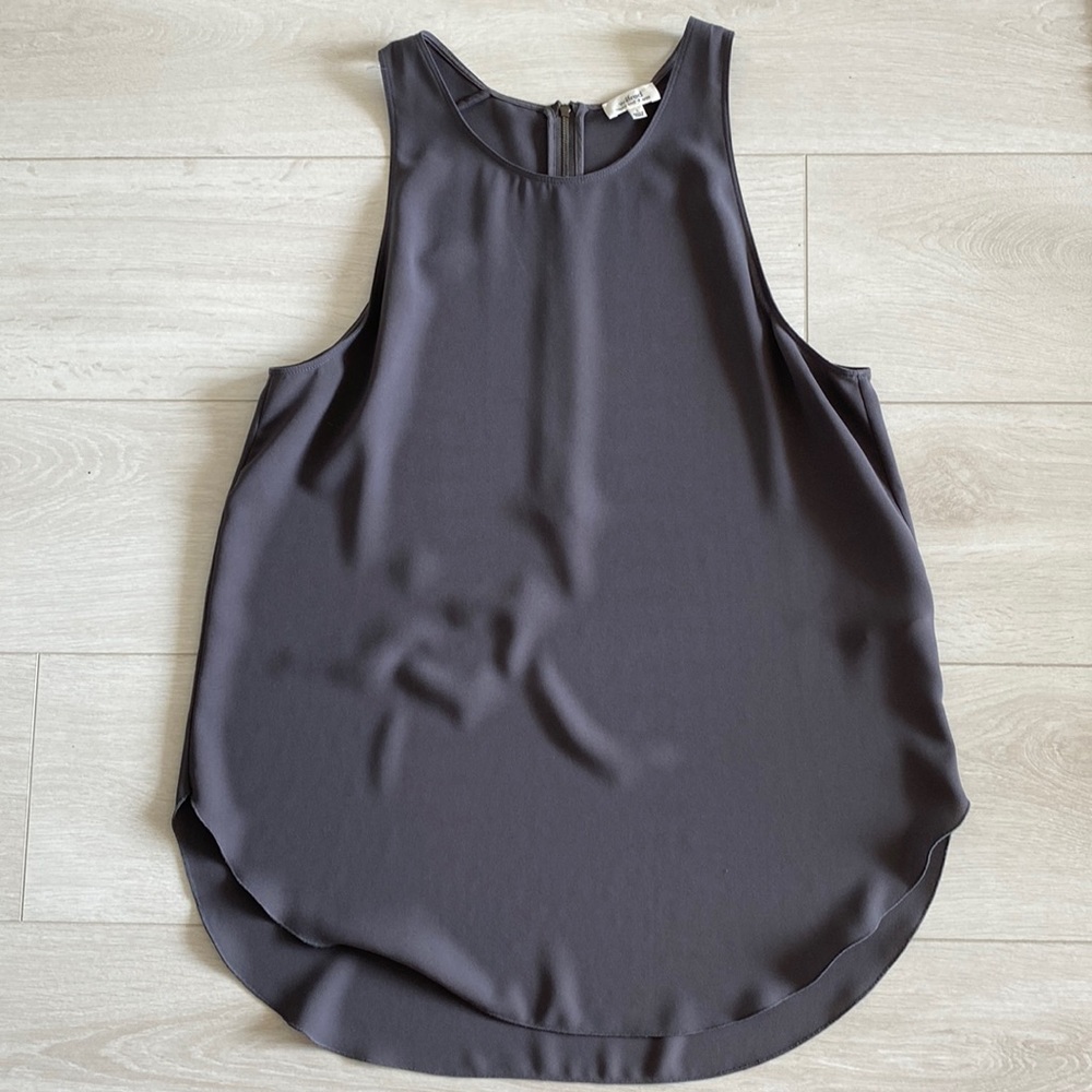 Aritzia Charcoal Sleeveless Top